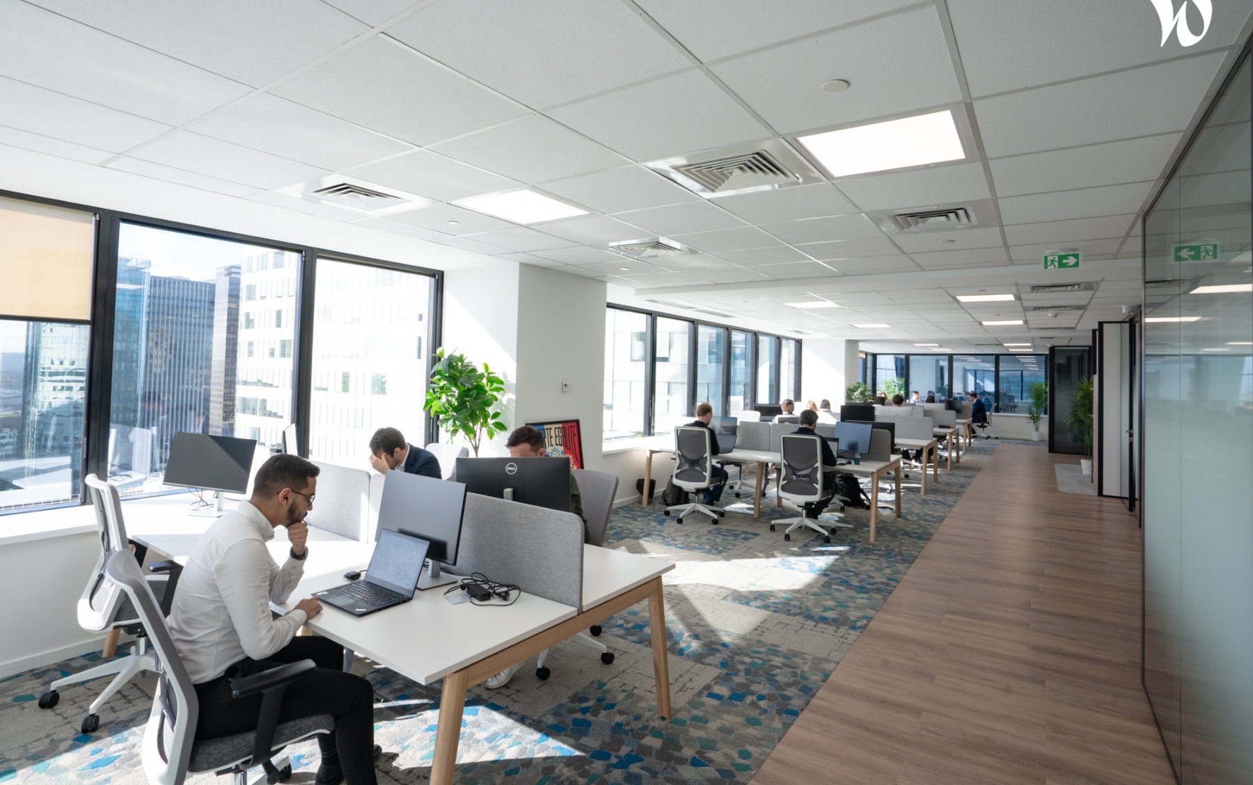 Bureaux Visian, Tour Europlaza, La Défense