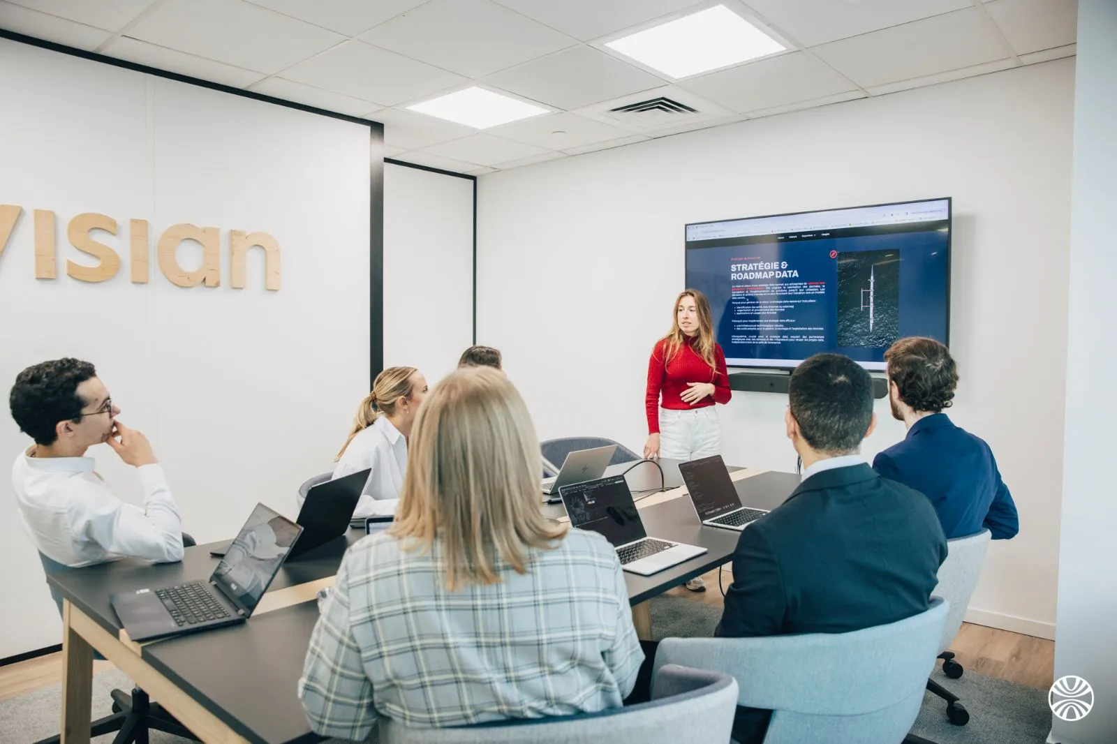 Session de formation animée par Visian