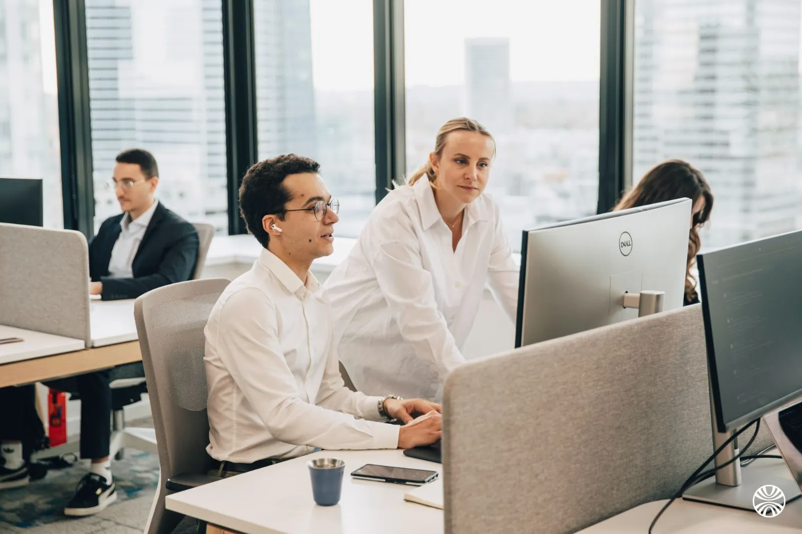 Consultants Visian, vue sur La Défense